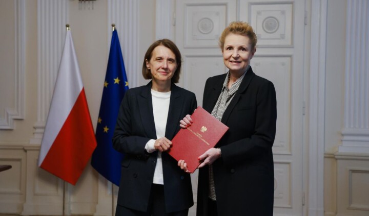 Małgorzata Omilanowska-Kiljańczyk na stanowisku dyrektorki Zamku Królewskiego w Warszawie