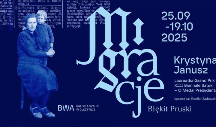 Migracje. Błękit Pruski