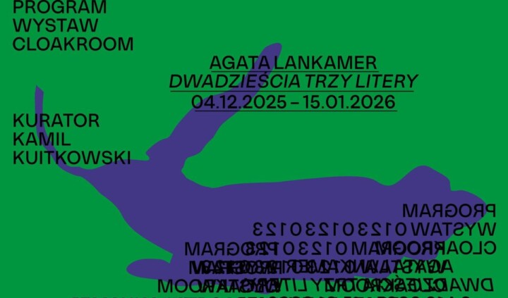 Agata Lankamer. Dwadzieścia trzy litery