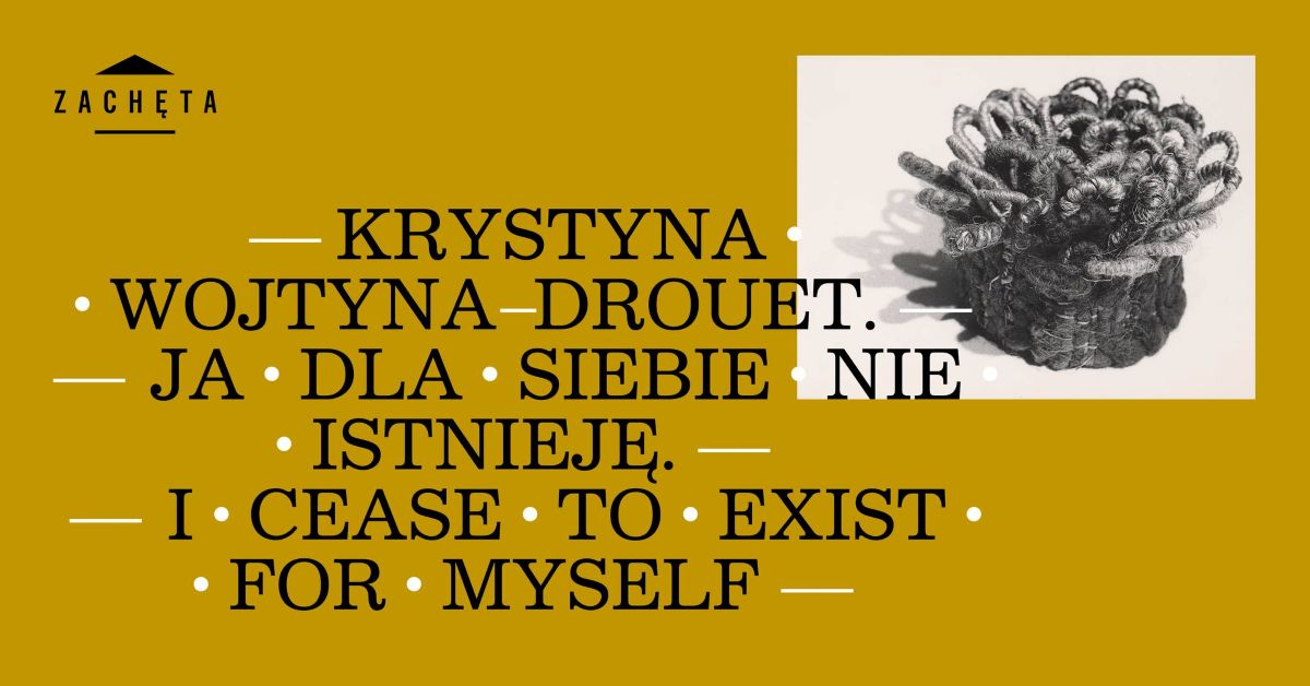 Krystyna Wojtyna-Drouet. Ja dla siebie nie istnieję