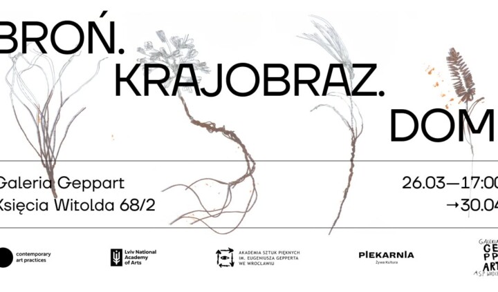 Broń. Krajobraz. Dom