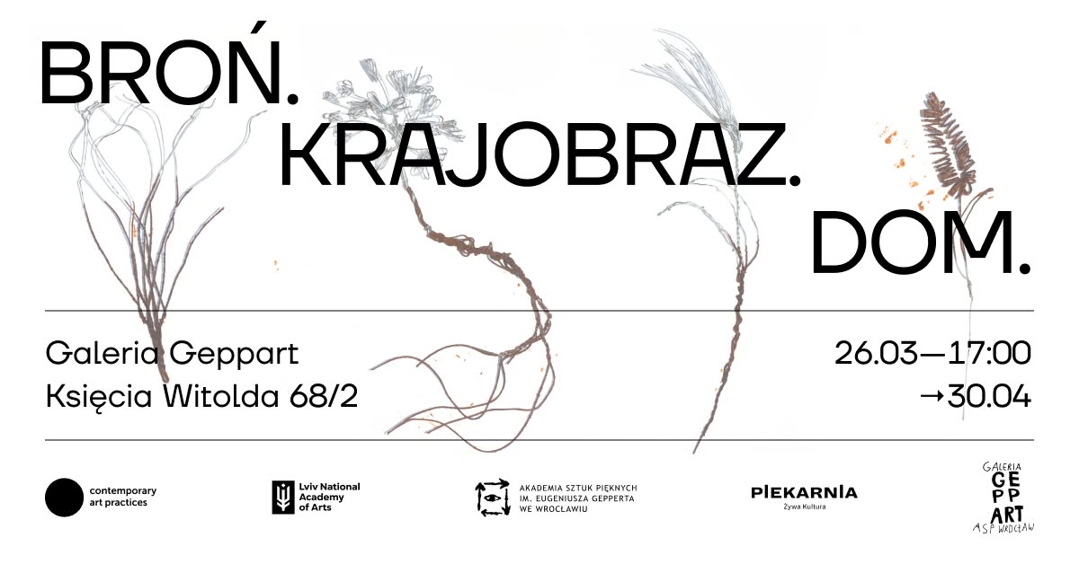 Broń. Krajobraz. Dom