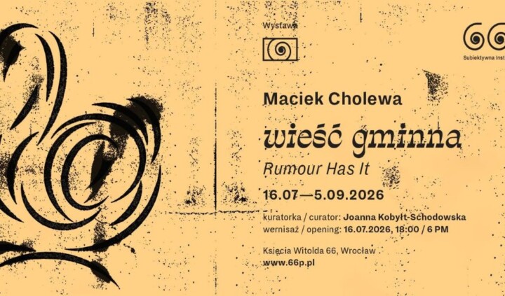 Wieść gminna. Maciek Cholewa