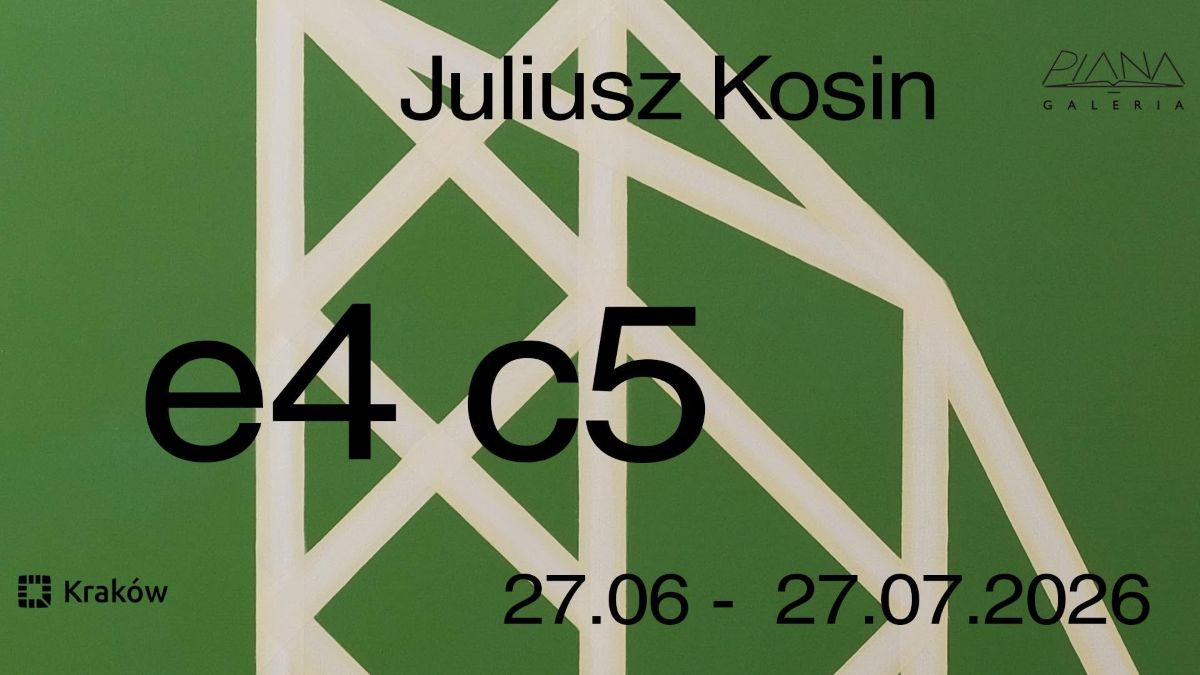 e4 – c5. Juliusz Kosin