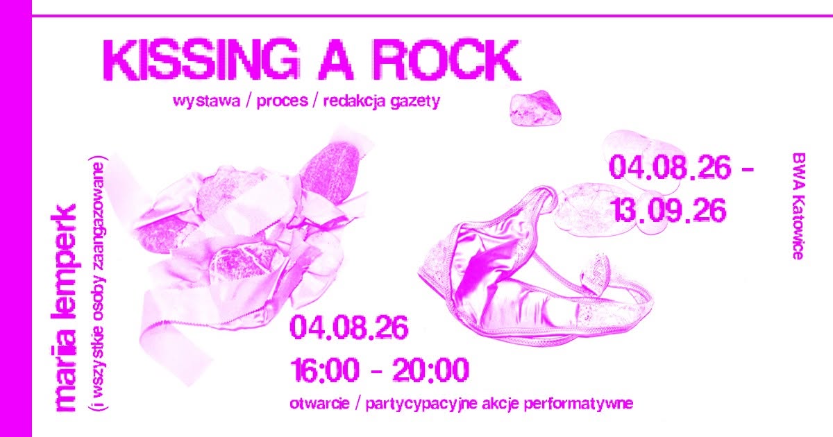 Mariia Lemperk. Kissing a Rock